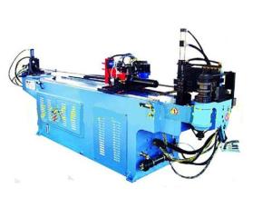 China 75mm 76mm CNC Hydraulic Pipe Bending Machine Automatic Small Square Round Hydraulic Tube Bender on sale