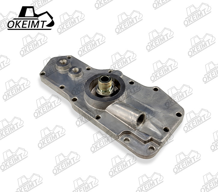 4D102 6735 - 61 - 2220 Oil Cooler Cover For Excavator Engine Parts