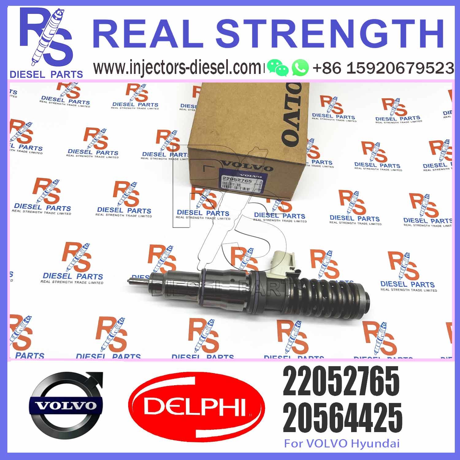 MD13 US10 Diesel Engine Fuel Electronic Unit Injector BEBE4L07001 For V-O-L-V 22052765