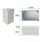 TY-8011085 Outdoor RoHS IP66 Electric Connection Box Waterproof ABS Plastic