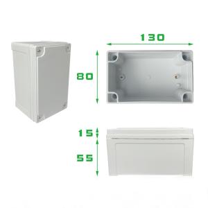Quality TY-8013085 Ip66 Electric Connection Box Waterproof ABS Plastic Enclosure wholesale