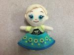 4 inch Lovely Frozen Plush Keychain Stuffed Toys Red Blue Yellow