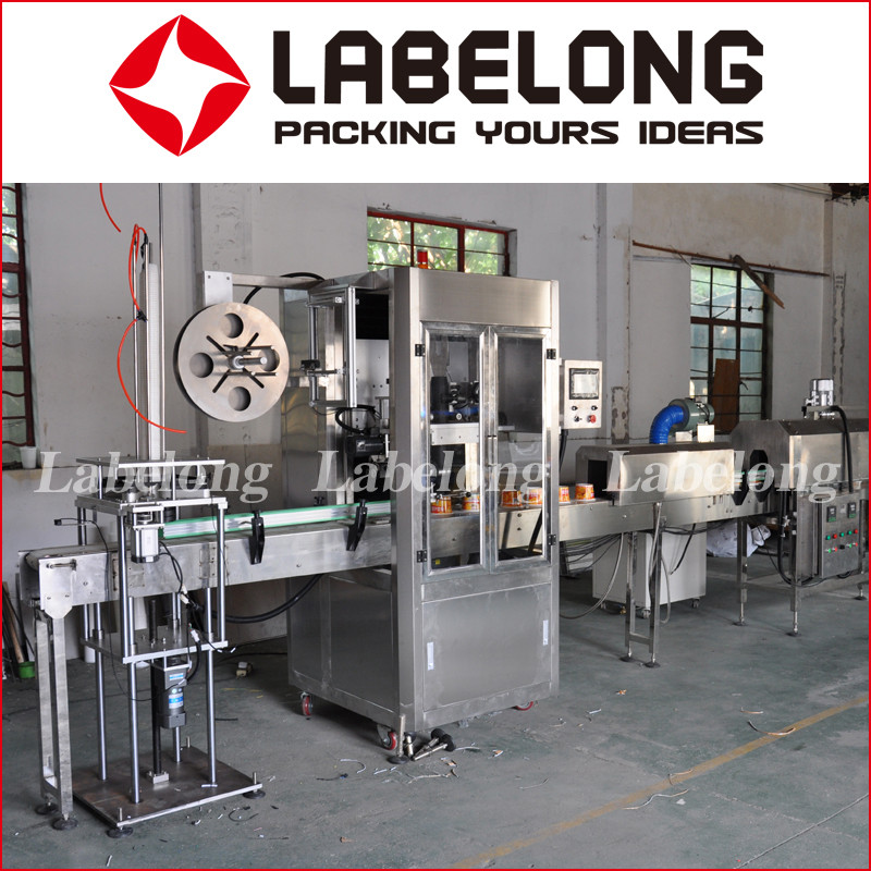 12000BPH Automatic Labeling Machine Magic Eye Control Feeding Material