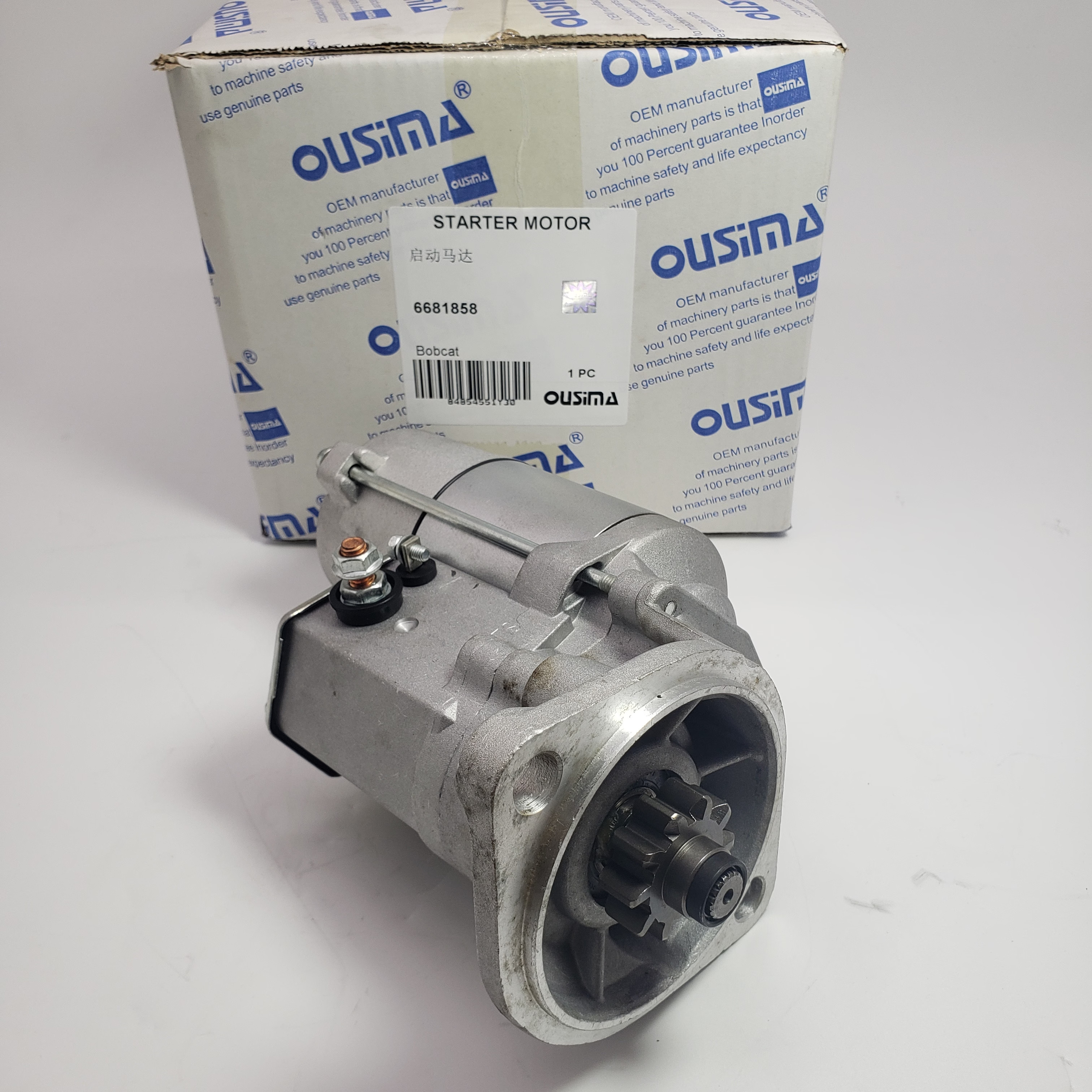 Starter Motor 6681858 For Bobcat Excavator 435 425 428