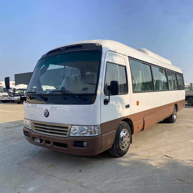 Max Speed 100km/h 30 Seaters Diesel Bus Coaster Bus with Advanced Technology