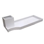 Special shape painting galvanized steel flower planters pots