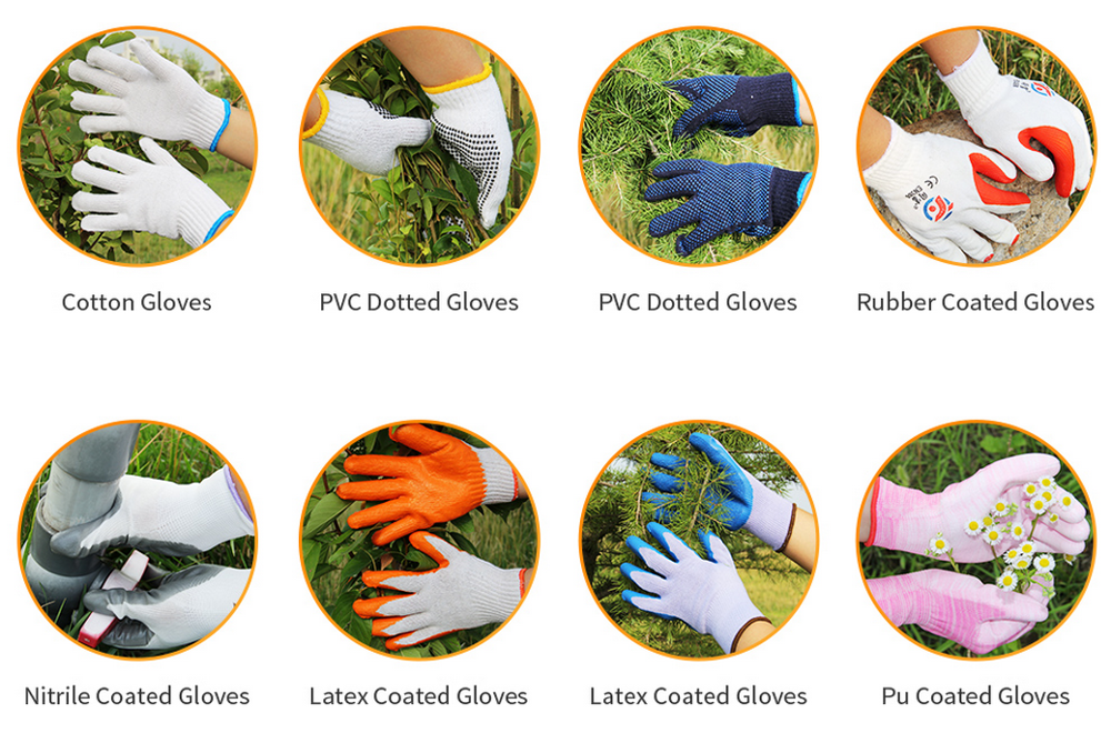 HPPE cut resistant nitrile coated gloves