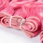 Pink Water Wave Remy Human Hair Bundles Sew In Weave Bundles Brazilian Bundle