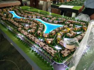 Quality Commercial Laser Cut 3D Models , Real Estate Display Modern House Model wholesale