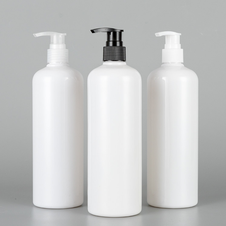 Wholesale Green 300Ml Pet Shower Gel Shampoo Bottle W/ Pump Head Plastic Packaging