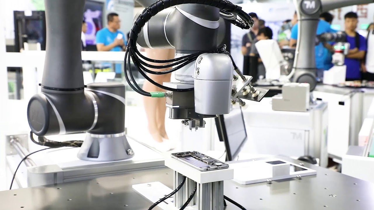 TM TM5-700 Collaborative Robots Cobot Welding with Welding Machine and TBI Torch for Mig Mag Tig Automatic Welding Robot