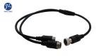 Waterproof Male To Female 4 Pin S Video Cable For Night Vision Surveillance CCTV