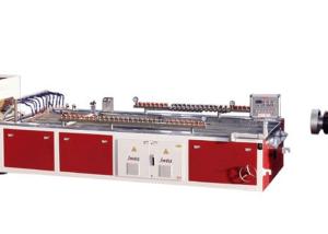 Quality JWELL Wood Hollow Door Wpc Pvc Profile Extrusion Machine wholesale