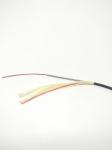 SM G657A2 Indoor Armored Fiber Optic Cable Tight Duplex LSZH Black Anti Rodent