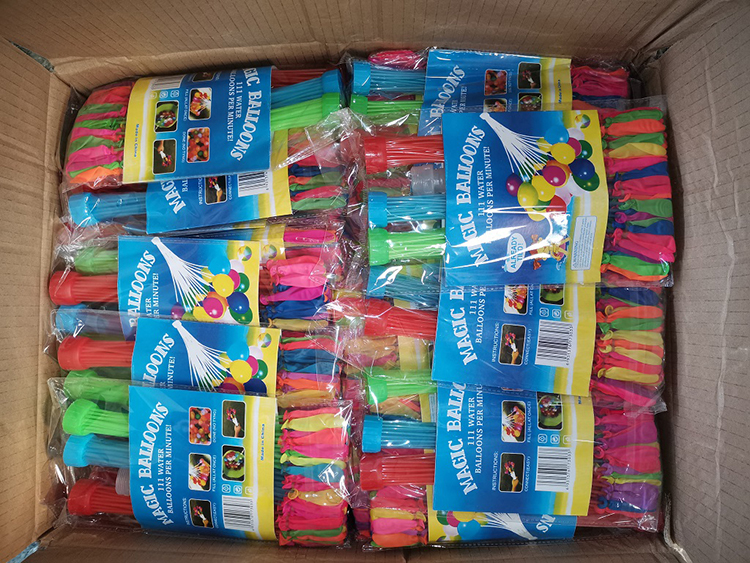 Tropical Party Balloons Self-Sealing Water Balloons 3 Pack for Age Range 5-7 Years