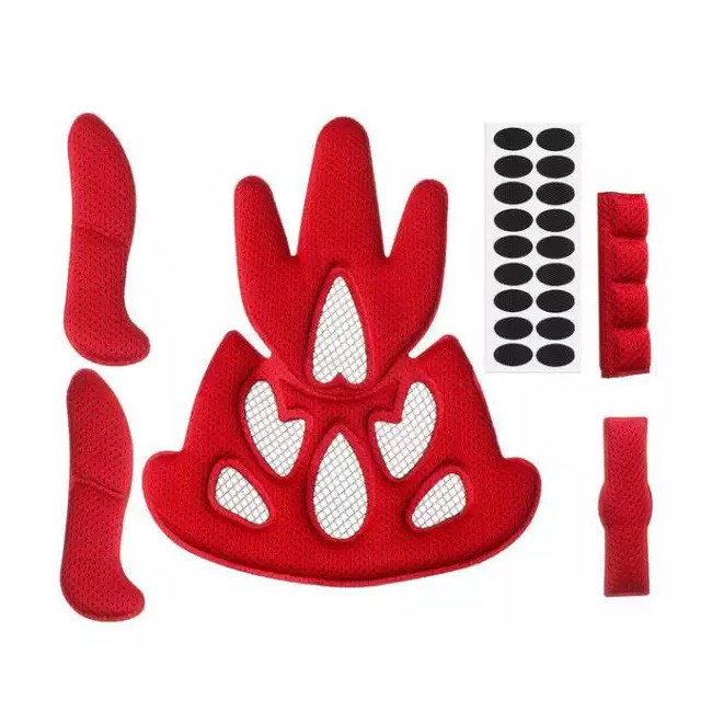 Odorless Mountain Bike Helmet Liner Breathable Comfortable Hot Pressing