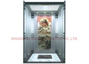 Quality Intelligent Hospital 1.5M 1600kg Machine Roomless Elevator With PVC Floor wholesale