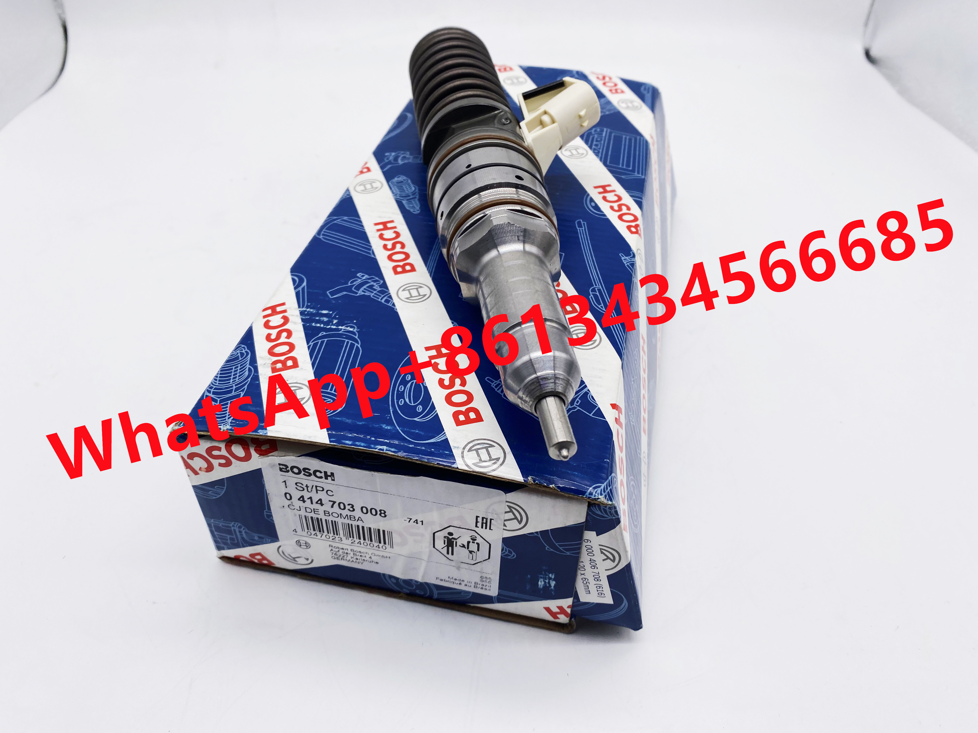 Genuine Original New Injector 0414703008 504287070 504125329 504080487 Common Rail Fuel Diesel Injector for