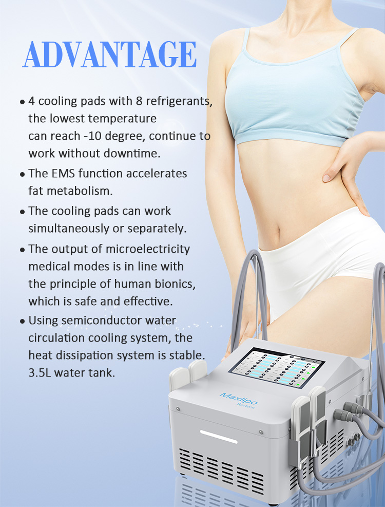Body Contouring Cellulite Reduction Machine 3.5L Water Tank For Home Use