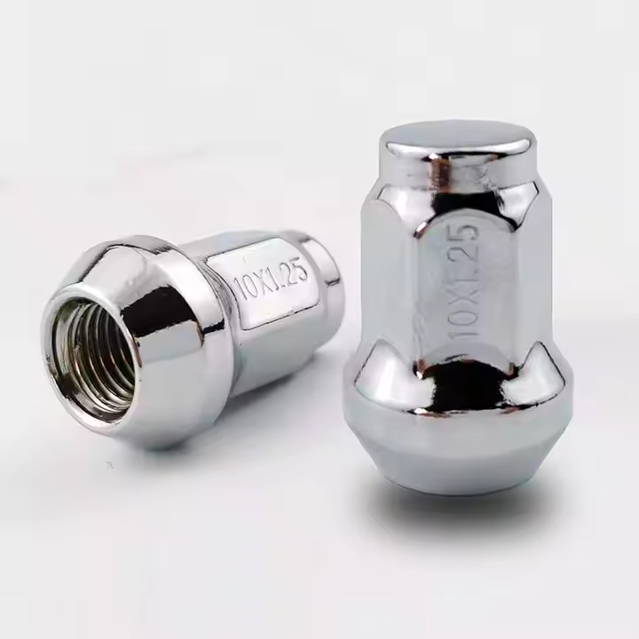10 Grade Silver Wheel Lug Nuts M12X1.5/M12X1.25/M14X1.5 40Cr/35CrMo