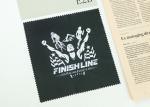 Sports Style Microfiber Glasses Cloth Zigzag Digital Printing One Side