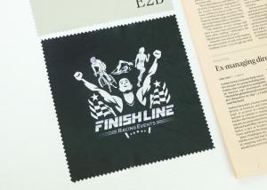 Quality Sports Style Microfiber Glasses Cloth Zigzag Digital Printing One Side wholesale