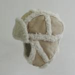 Promotion sheepskin double face shearling fur hat china