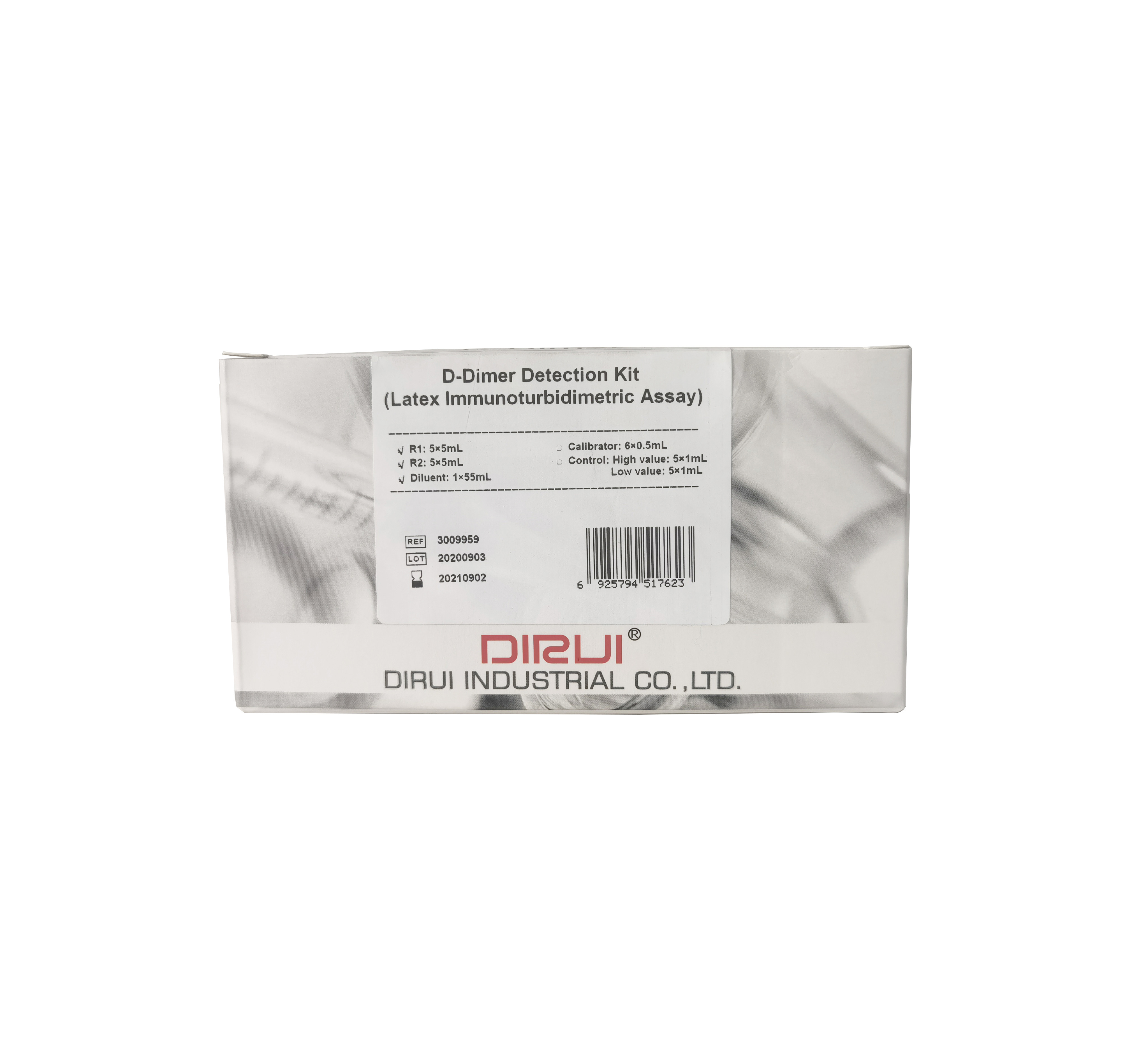 New product High accuracy coagula meter Coagulation Reagent D-dimer