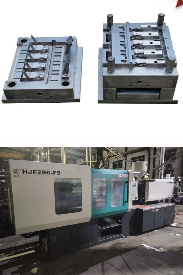 Energy Saving Semi Pvc Fitting Injection Moulding Machine 6.5KW Heating Power Fast Speed