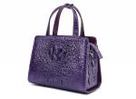 New zipper large capacity women's crocodile leather handbag for lady