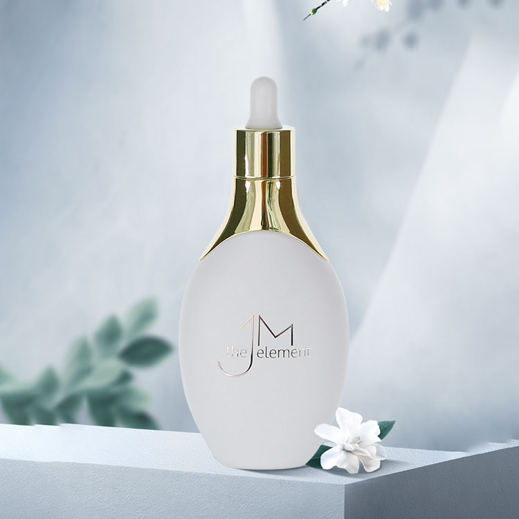 black lotion bottle