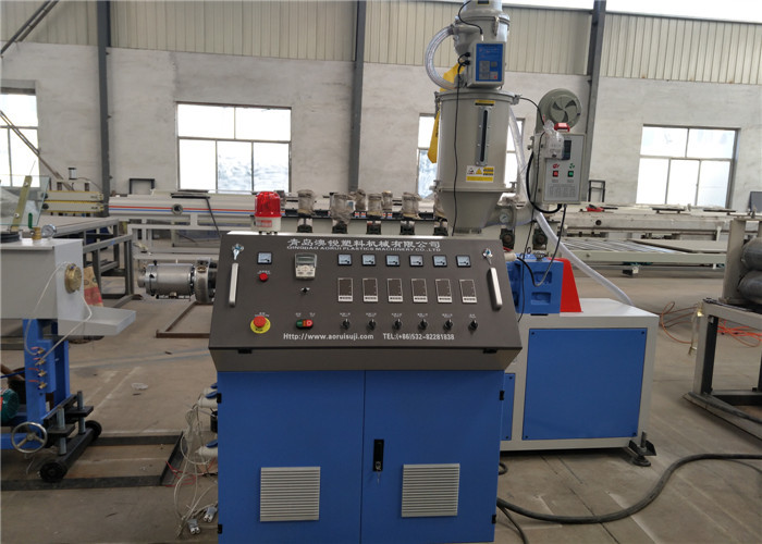 Cool And Hot Water PE PERT PPR Pipe Extrusion Line , Silicon Core Hdpe Pipe Extruder Machine
