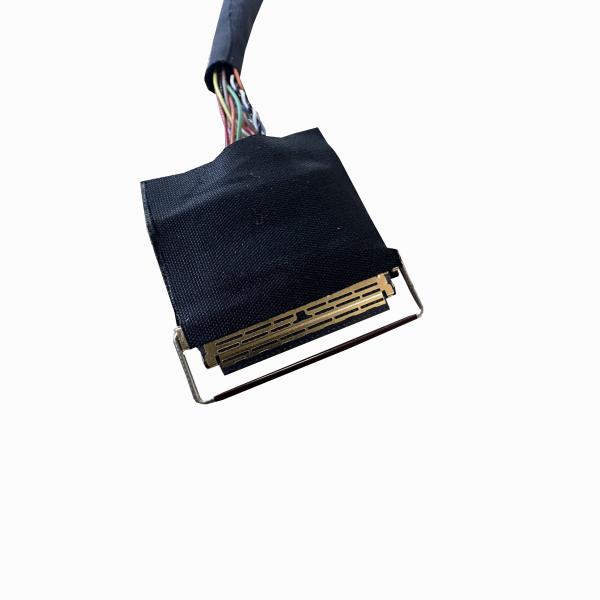 Custom Length LVDS Cable Assembly 28/30/32 Pin Copper Conductor Cable AWG for