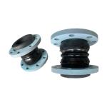Epoxy Coated Elastomeric Double Sphere Pipe Rubber Expansion Joint Carbon Steel