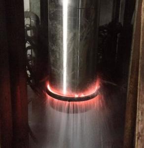 Quality Shaft Train Wheel Induction Hardening Equipment Heat Treatment Quenching Machine wholesale