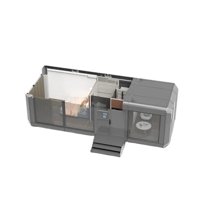 Modern Elegant Design Sandwich Panel Prefab Capsule Tiny House