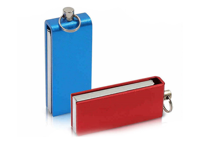 Laser Engraved Logo Metal Usb Flash Drive No Extermal Power Required