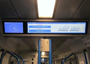 Quality Professional Electronic Passenger Information Display Audio Capability Available For Subway wholesale