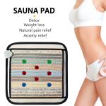 PEMF Deep Far Infrared Crystal Healing Mat Heating Pad Stone Massage 660nm Red