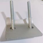 OEM Galvanized Fixed Steel U Bolt Beam Clamp Strut C Polishing Treatment ISO9001