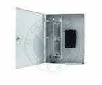 Indoor Cold rolled steel(SPCC) Wall Mounted Fiber Optic Distribution Box with 4