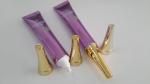 Needle Nose Eco Friendly Cosmetic Packaging Tube With Long Electroplated Cap