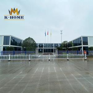 Quality Two Story Lunxy Container Office House With Glass Wall wholesale