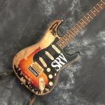 High Quality Electric Guitar SRV Vintage Artifacts Real ST photos Free shipping