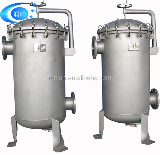 62KG Weight Modular SS Bag Filter Housing with Adjustable Inlet/Outlet Connections