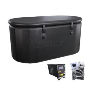 Quality Outdoor Sports &amp; Fitness Cooling System Home Use Inflatable PVC Ice Bath Water Chiller Fast Ice Cold Plunge Tub for Water Filter wholesale