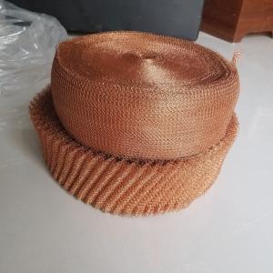 Quality Waterproof Knitted Copper Mesh Low Temperature Resistant wholesale
