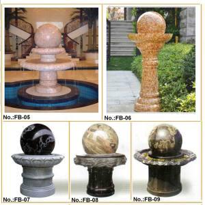 Quality Stone Sphere Fountain For Home Decoration wholesale