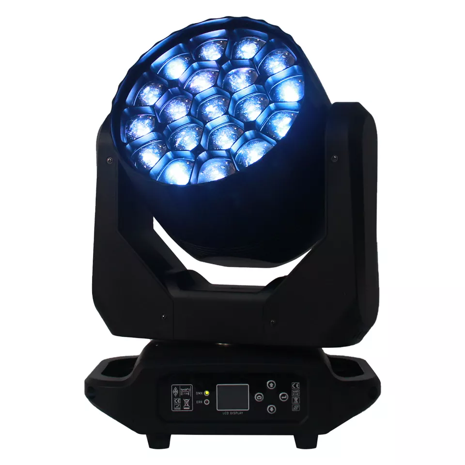 19x40W RGBA 4 in 1 LED Moving Head Beam Light with CCT 2800K/3200K/4200K/5200K/7200K