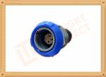 Round Push Pull Female 4 Pin Circular Connector For Blood Pressure Monitors